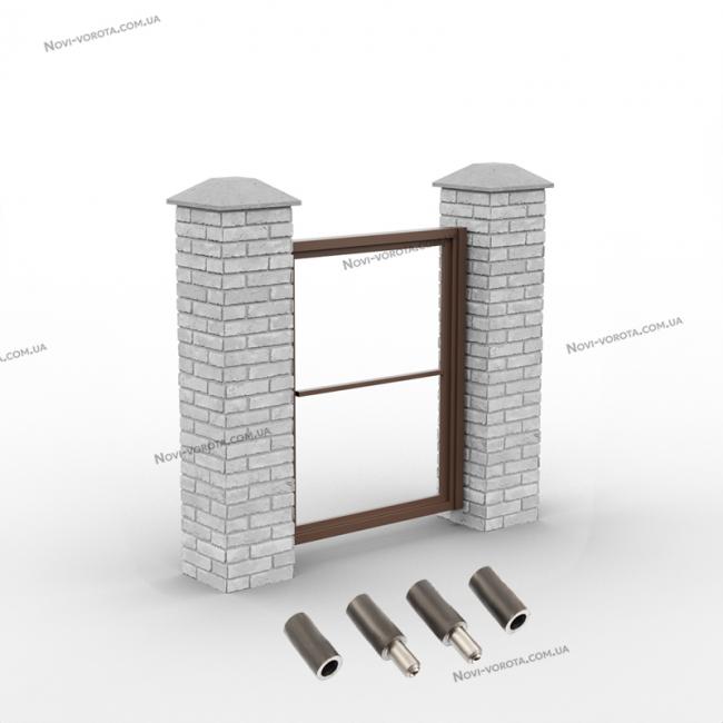 Калитка для двора – готовый каркас