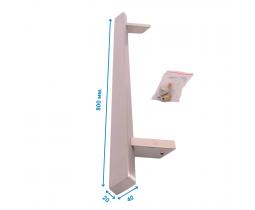 Ручка Z001 20*40*400-1600 скоба для хвіртки