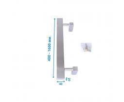 Ручка Z002 20*40*400-1600 скоба для хвіртки