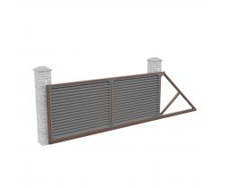 Жалюзі Ромб для воріт і огорожі