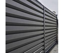 «Звари сам» під жалюзі проєм 3-3,5 м, загальна 5 метрів з трикутним хвостовиком - відкатні ворота 