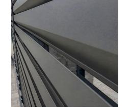 «Звари сам» під жалюзі проєм 3-3,5 м, загальна 5 метрів з трикутним хвостовиком - відкатні ворота 