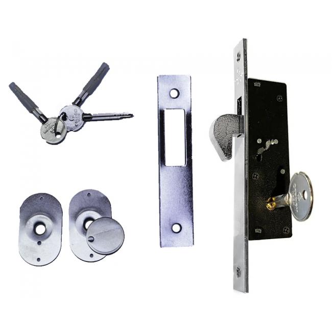 Замок врізний CordonTech 72-K-CR