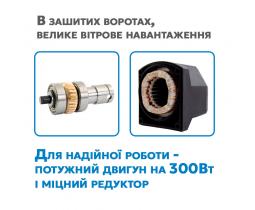 Автоматика для розпашних воріт Hammer 2023 600 мм